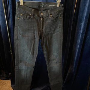 7 For All Mankind, blue jeans, size 27